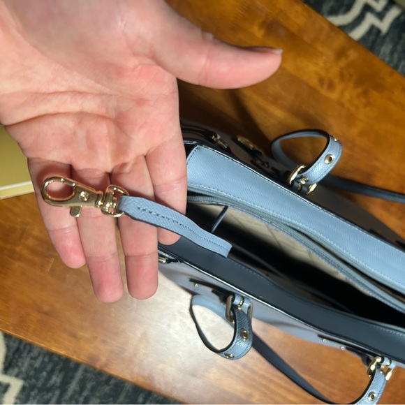 Limited Edition: Baby Blue Michael Kohrs Large Tote Bag - Picture 9 of 15